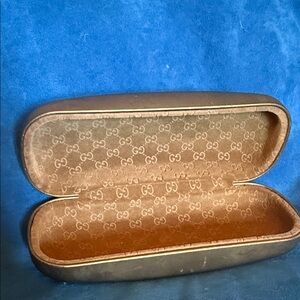 Gucci Brown Eyeglass Case